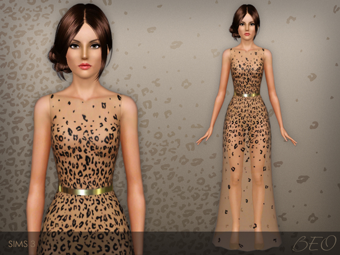 Dress 027 for The Sims 3 by BEO